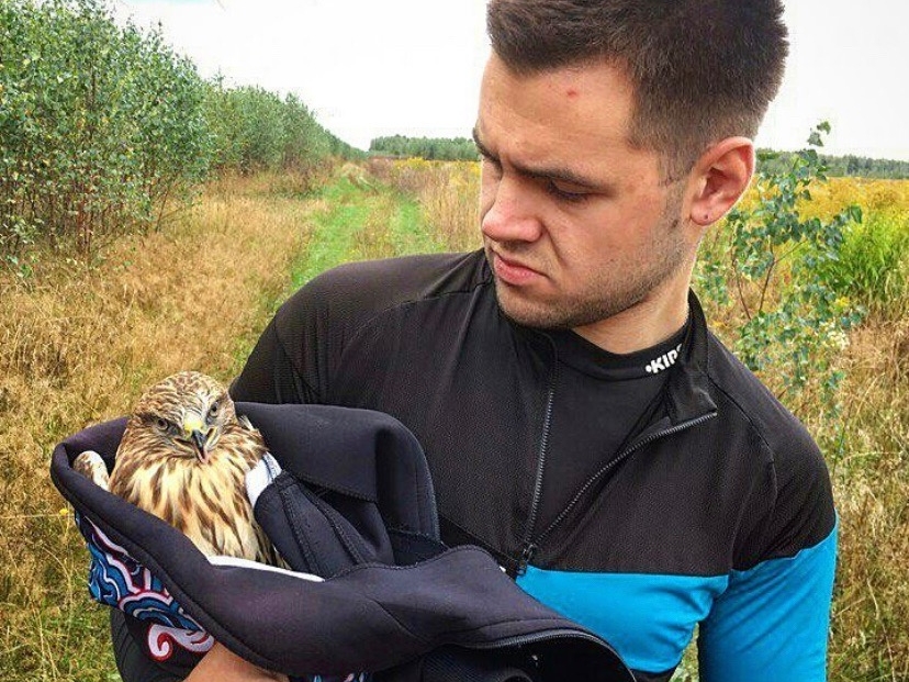История необычной дружбы: нижегородец спас и приручил хищную птицу