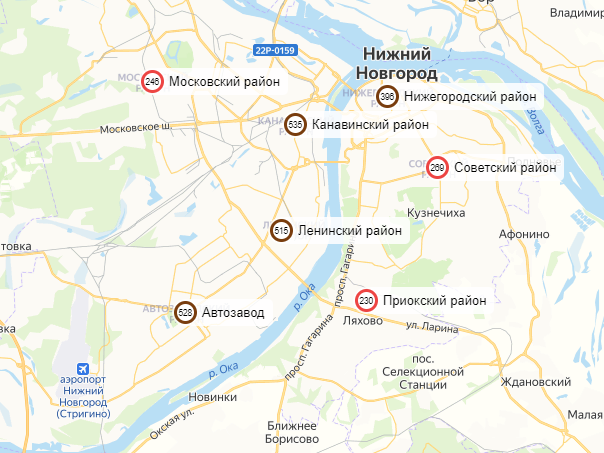 Image for Канавинский район Нижнего Новгорода лидирует по количеству случаев заражения COVID-19
