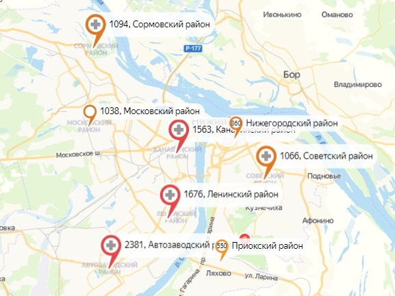Более 10,2 тысяч жителей Нижнего Новгорода заразились коронавирусом