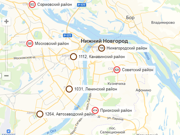Image for Количество зараженных COVID выросло во всех районах Нижнего Новгорода