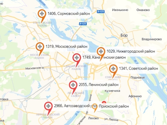 Почти 2,1 тысяч жителей Ленинского района заражены коронавирусом