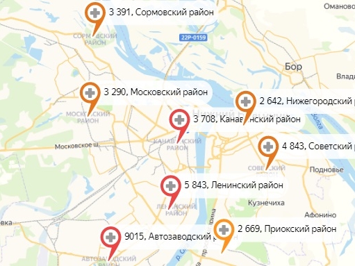 Рекордный прирост зараженных коронавирусом зафиксировали в Ленинском районе