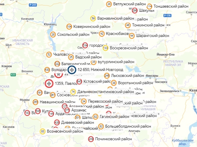 Image for В 34 районах Нижегородской области коронавирус не найден
