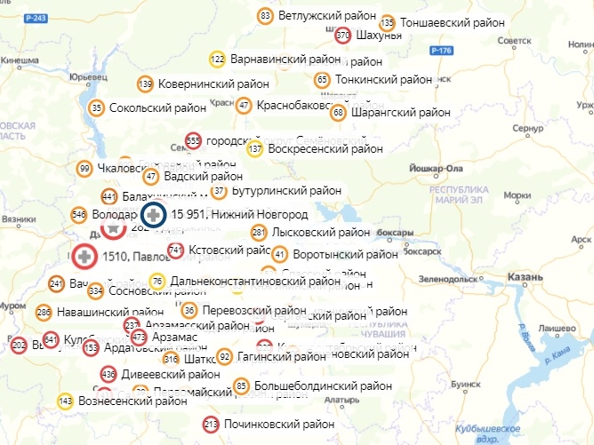 Вспышка коронавируса случилась в Вознесенском районе