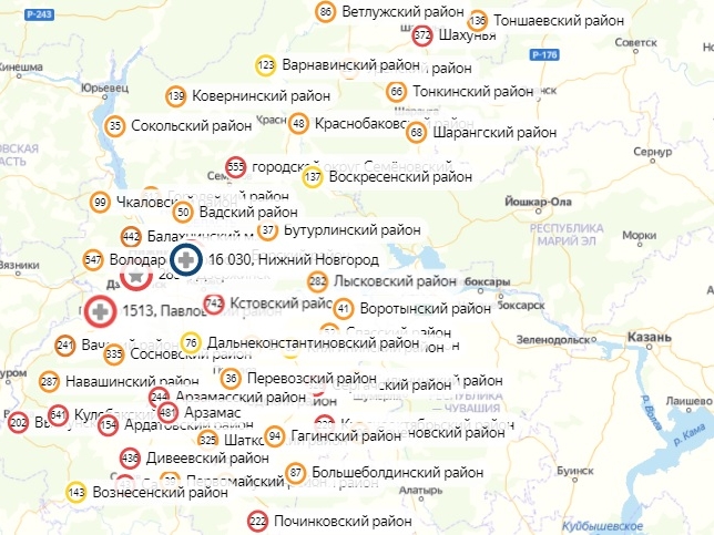 В 24 районах Нижегородской области коронавирус не найден 28 301 житель региона выздоровели от коронавируса