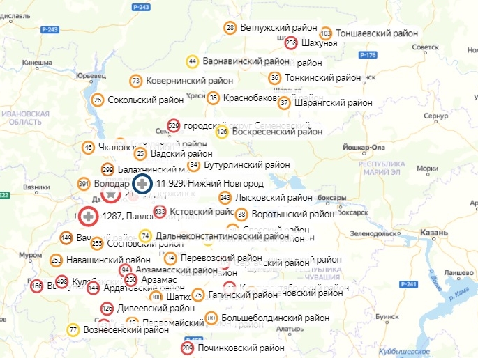В 36 муниципалитетах Нижегородской области не нашли коронавирус