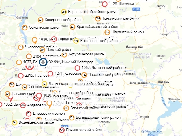 Коронавирус за сутки не нашли в 22 муниципалитетах Нижегородской области 