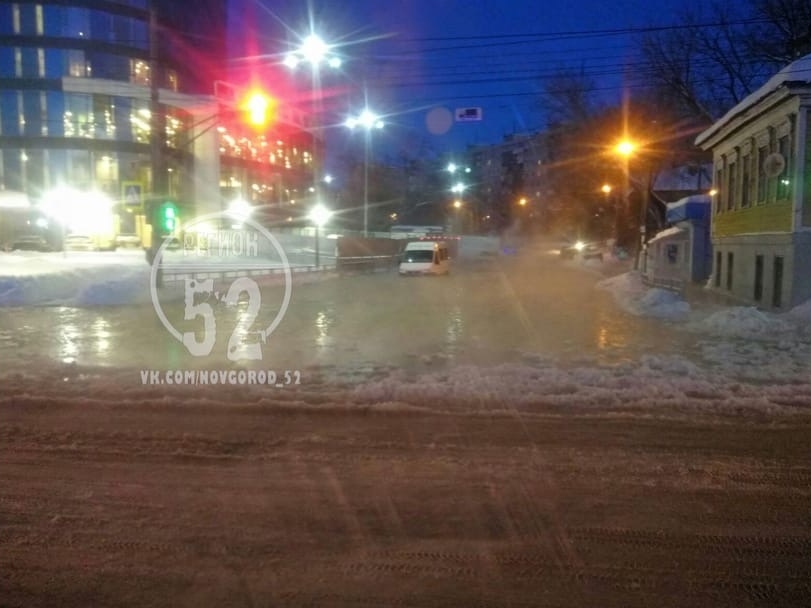 Потоп на улице Ковалихинской в Нижнем Новгороде устранили