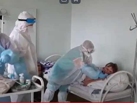 Image for Видео: нижегородская больница показала, что происходит в «красной зоне»