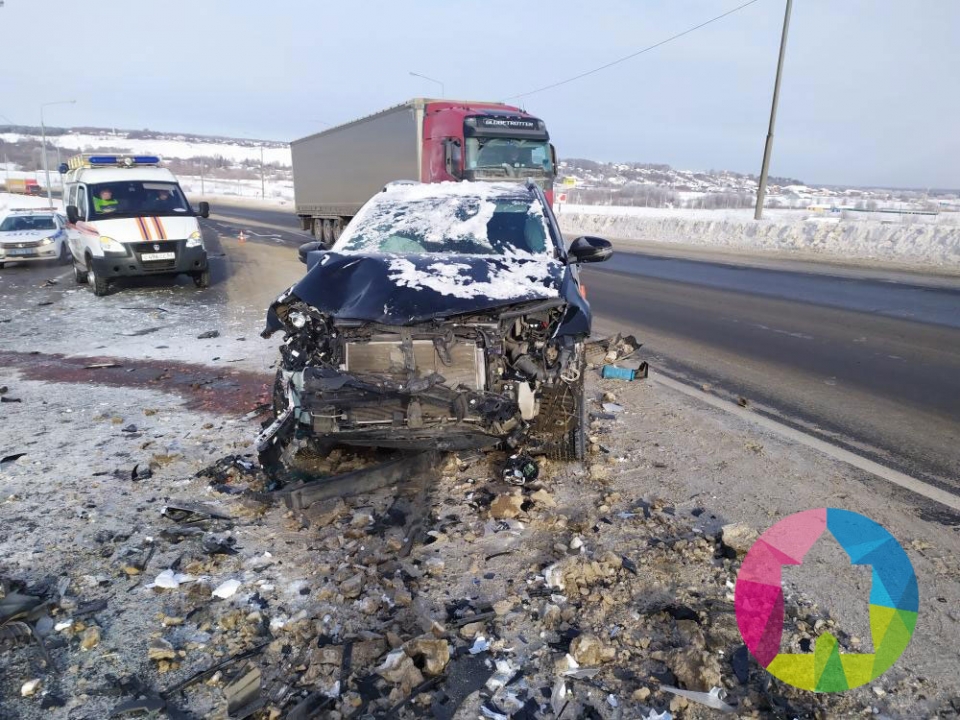 Image for Пассажир ВАЗа погиб под Кстовом в результате лобового столкновения