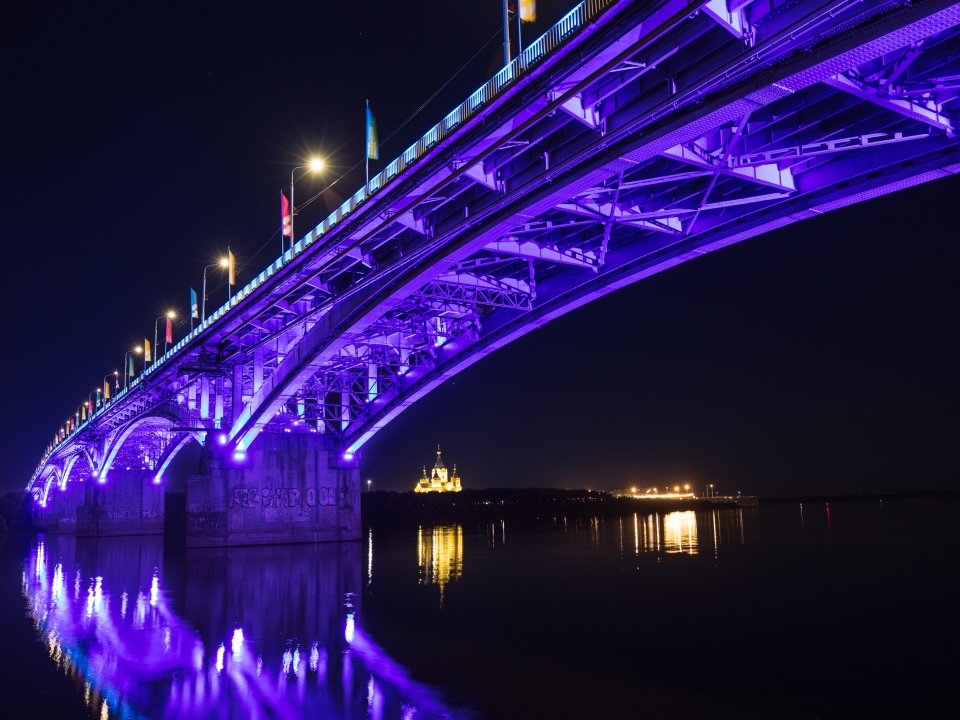 Image for Подсветку Канавинского моста признали лучшей на конкурсе «Российский светодизайн»