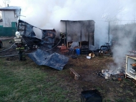 Image for Три человека сгорели заживо на пожаре в Володарском районе