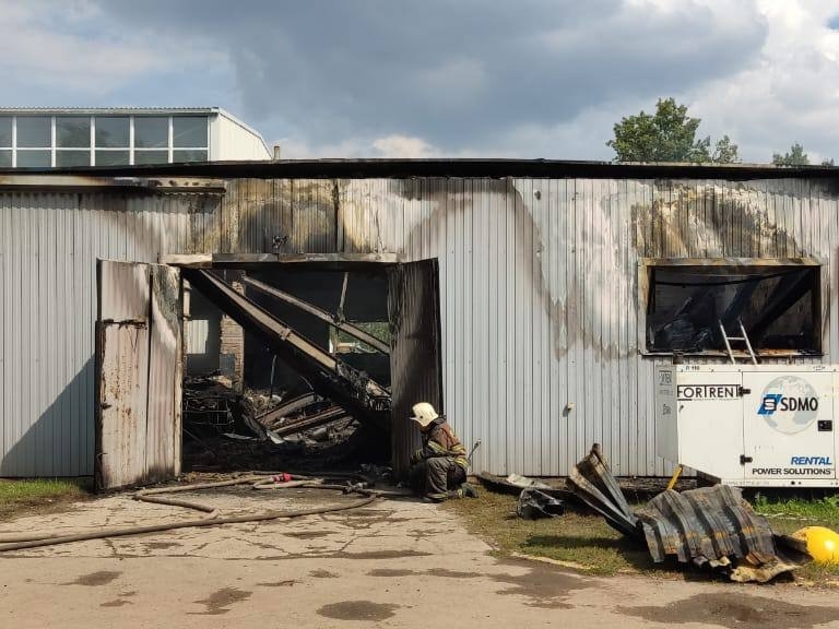 Image for Прокуратура начала проверку после пожара в цехе завода «РУМО»
