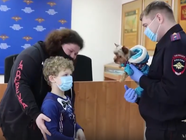 Image for Нижегородские полицейские нашли щенка, похищенного у ребенка