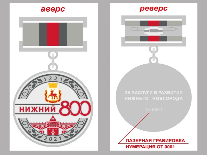 Image for 1,45 млн рублей выделят на изготовление памятных знаков «800 лет Нижнему Новгороду»