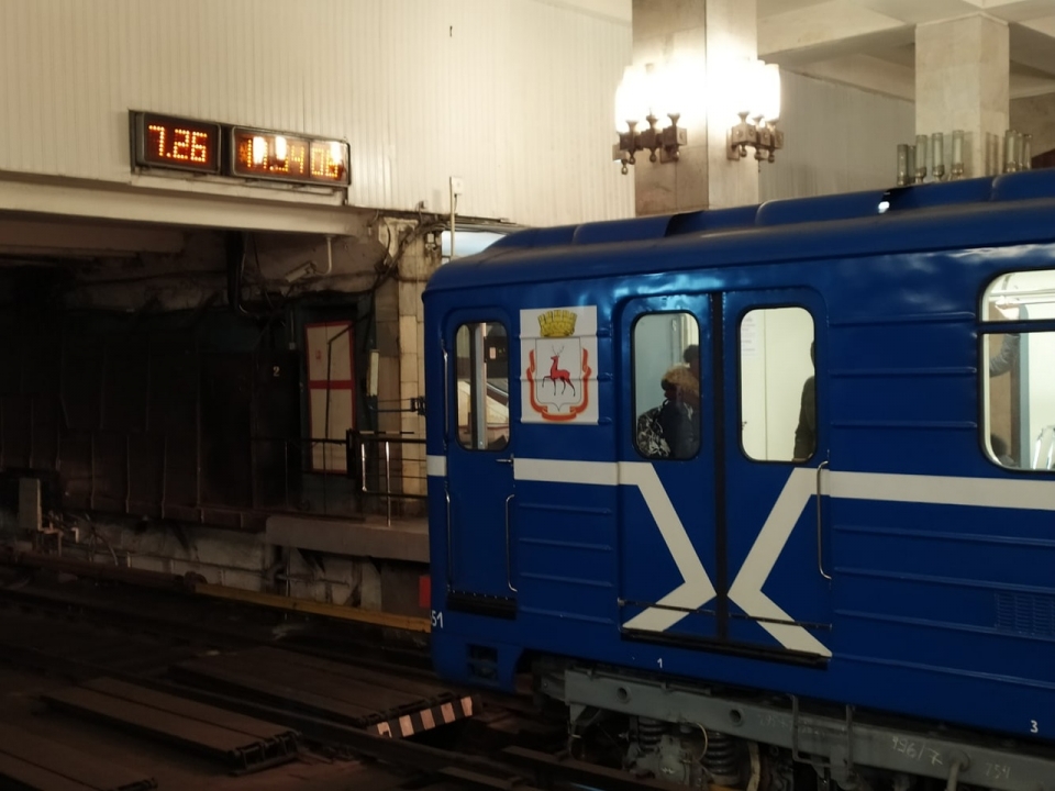 Сбой в работе метро произошел в Нижнем Новгороде