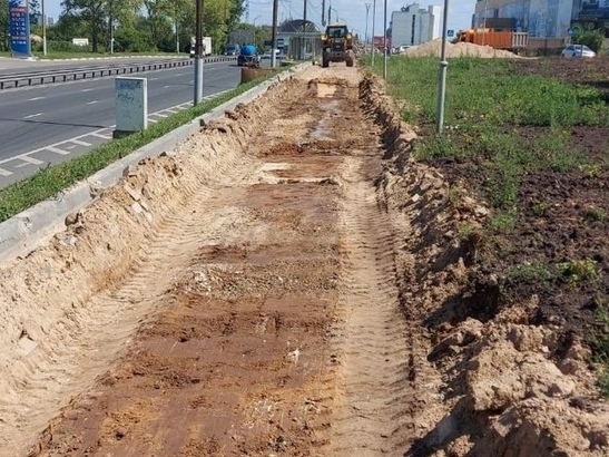 Image for Главную пешеходную дорогу обновляют на бульваре в микрорайоне «Щербинки-1»