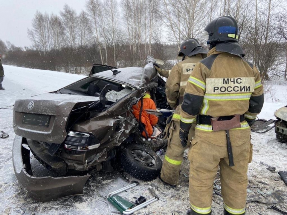 Image for Четыре человека пострадали в смертельном ДТП на М-7 под Лысковом