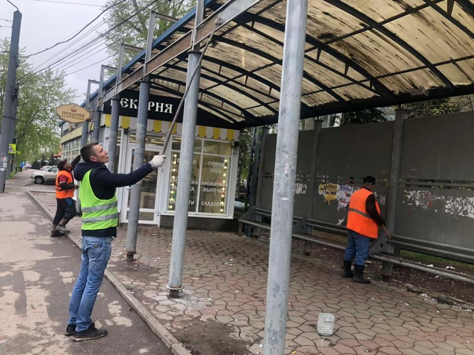 Image for Коммунальщики откачивают воду с улиц Нижнего Новгорода после дождей 