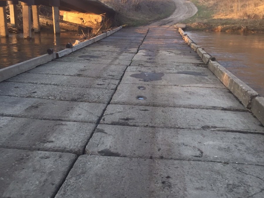 Image for Мост освободился от воды в Гагинском районе