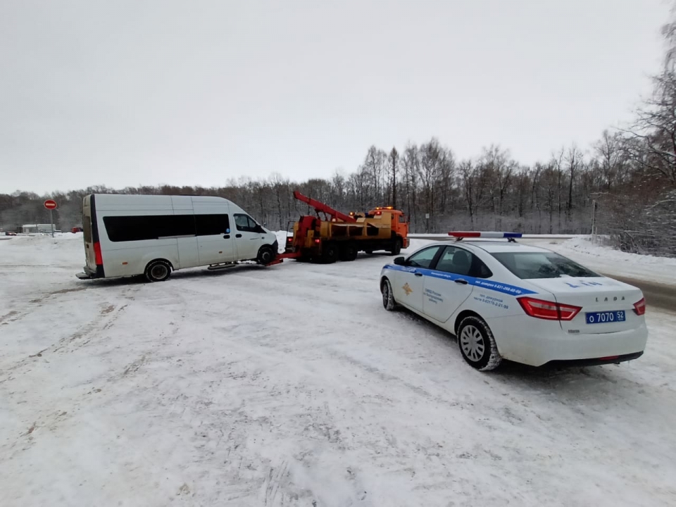Image for Автобус нелегального перевозчика арестовали в Нижнем Новгороде 