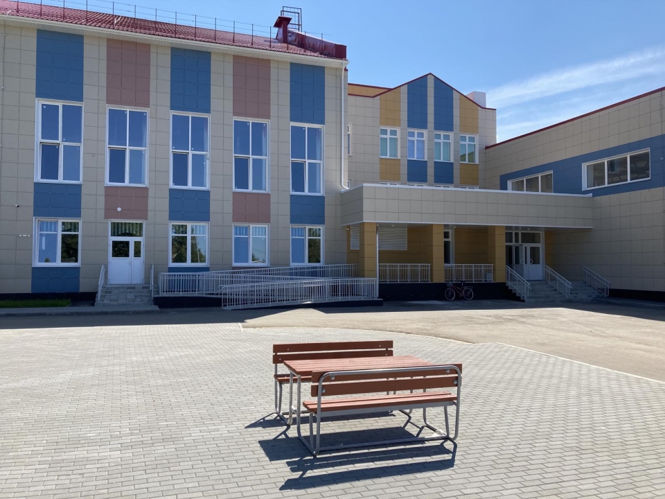 Image for Новую школу на 300 мест открыли в селе Хмелевицы Нижегородской области