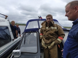 Image for В Нижегородской области на Волге спасли выпавшего из лодки человека 