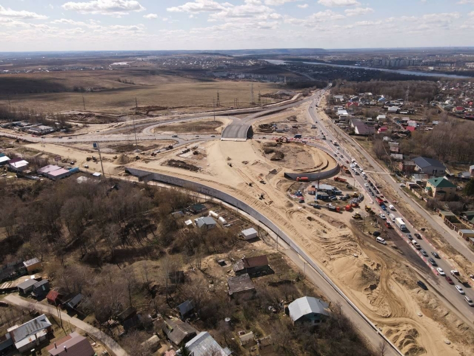 Image for Путепровод транспортной развязки в Ольгино готов на 98%