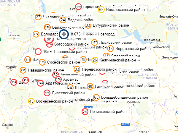 Image for В 33 районах Нижегородской области не выявили новых случаев СOVID 