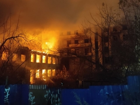 Image for Пожар в нижегородском Доме чекиста случился из-за поджога