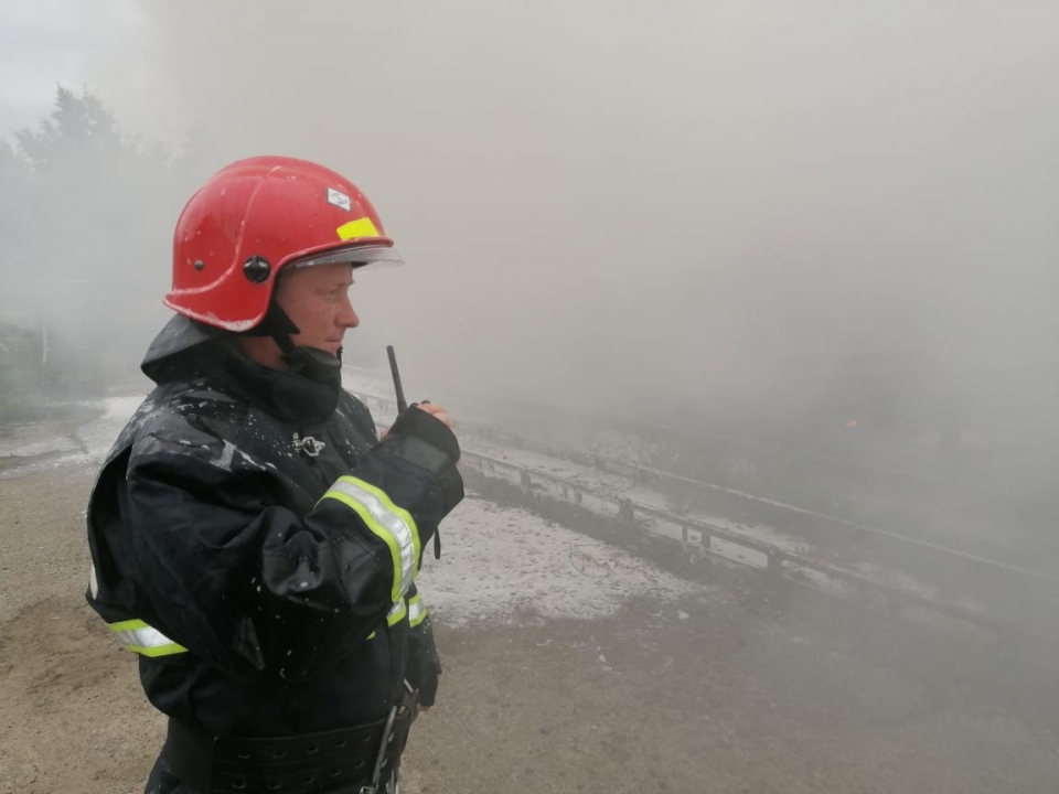 Крупный пожар в Сормове ликвидирован