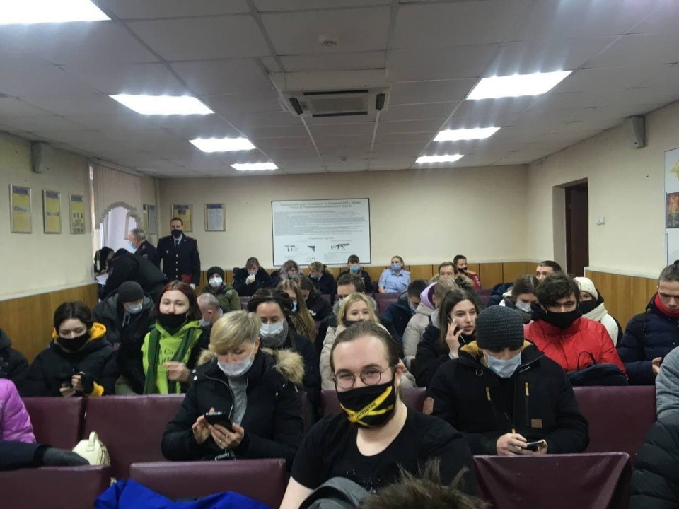 Image for Около 100 нижегородцев задержаны на акции протеста 31 января