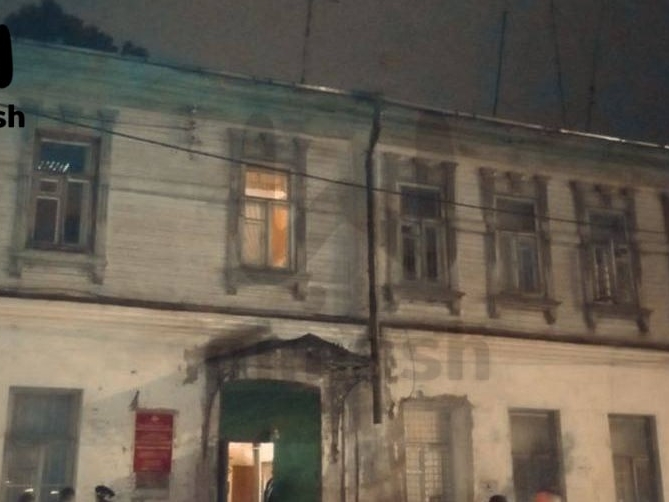 Image for Появились фото с места пожара в военкомате в Нижнем Новгороде