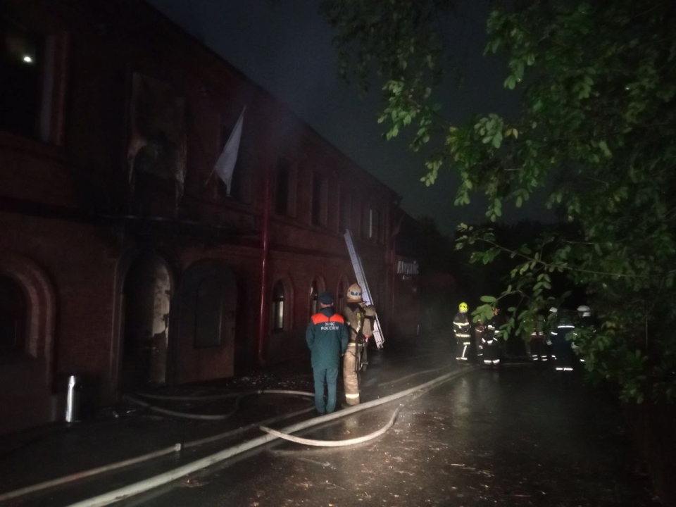 Image for Один человек пострадал при пожаре в ресторане «Абрикос» в Нижнем Новгороде