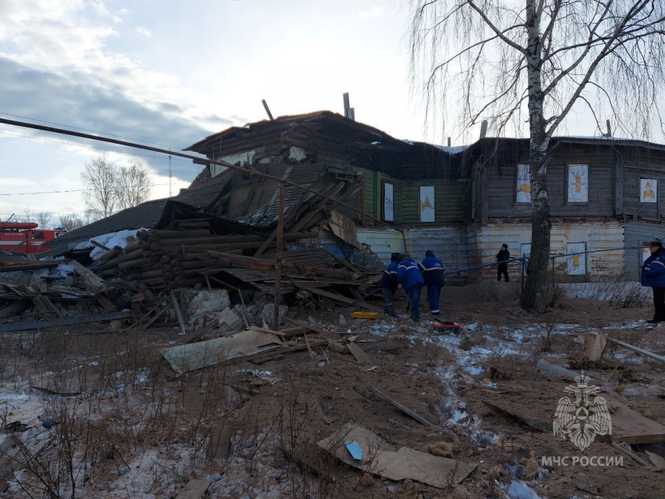 Image for Два человека пострадали при хлопке газа в расселенном доме в Лукоянове 