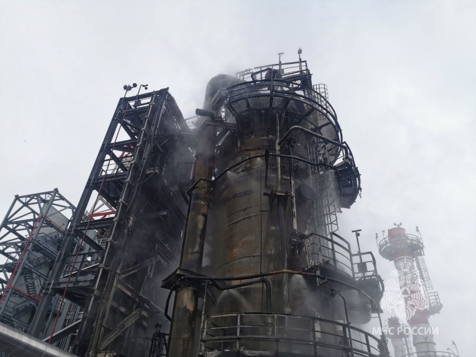 Image for Пожар на заводе «Лукойл» в Кстове ликвидирован