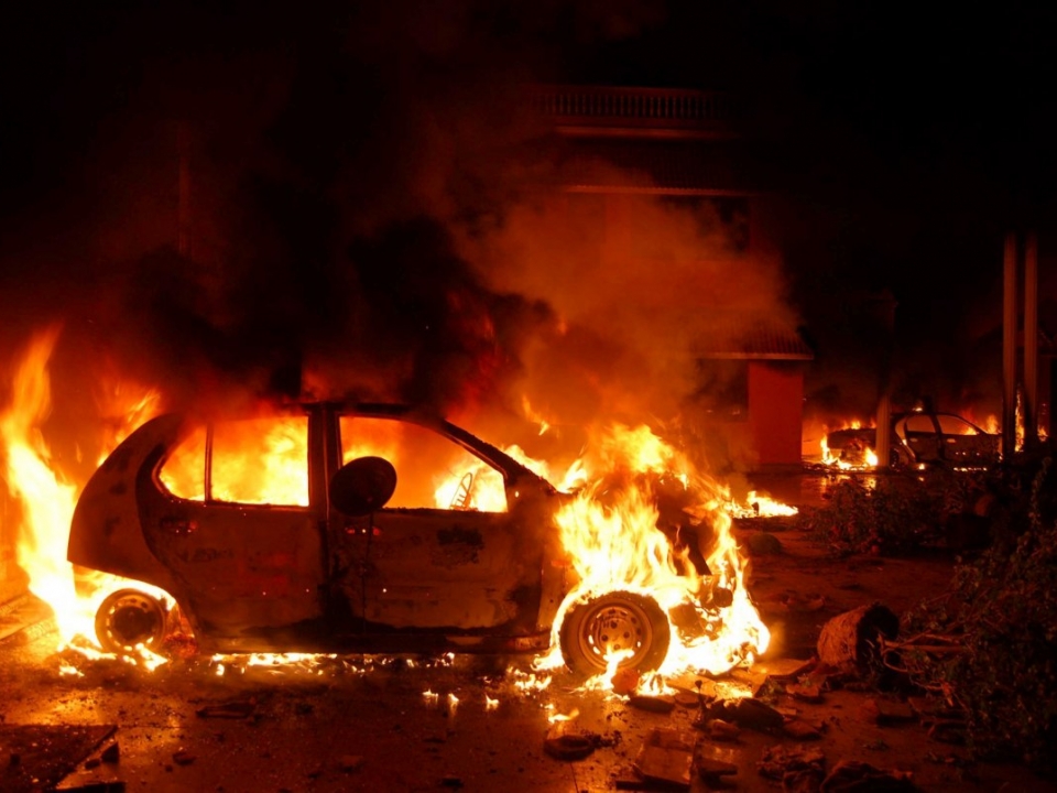 Два автомобиля сгорели за сутки в Нижегородской области