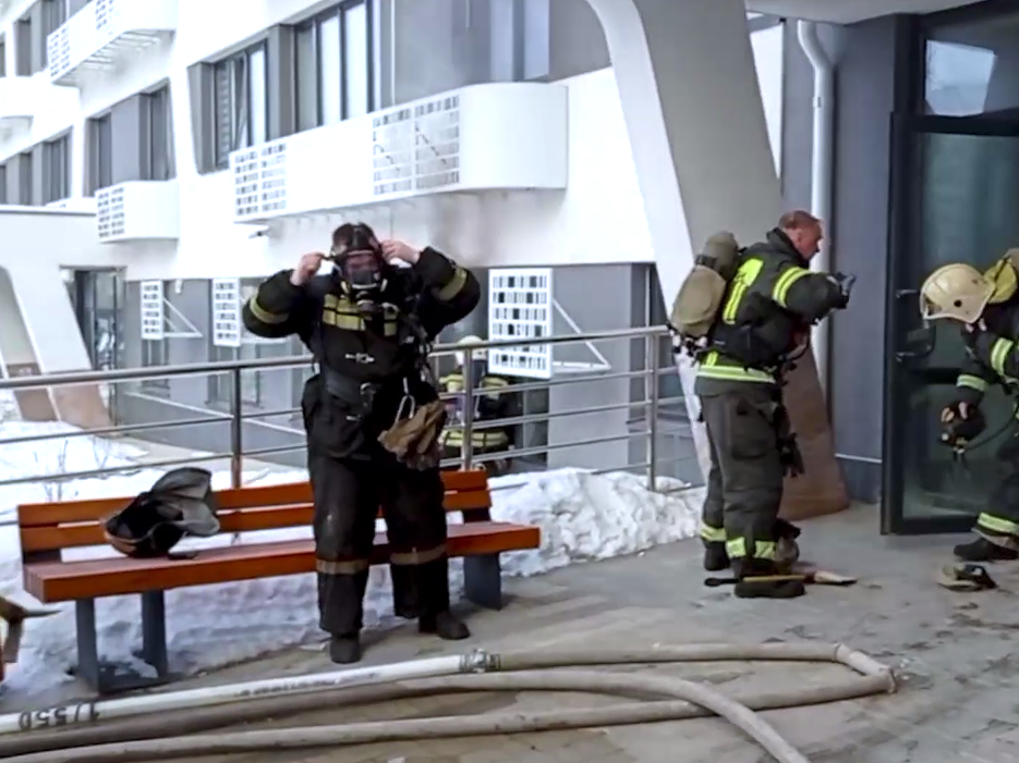 Image for 10 человек эвакуировали из горящего офиса в центре Нижнего Новгорода