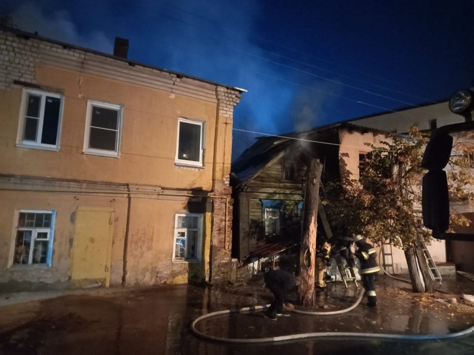 35 человек эвакуировали из-за пожара в Канавинском районе