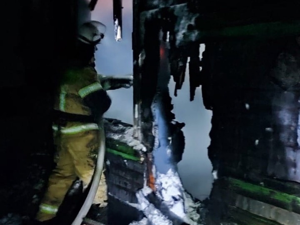 Image for Два человека погибли при пожаре в частном доме в Княгининском районе