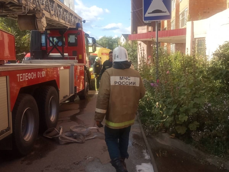 Image for Нижегородец погиб на пожаре в многоэтажке 22 августа 