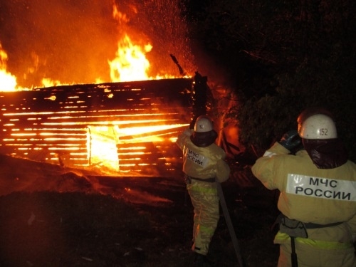Image for 4 летних дома сгорели в Нижнем Новгороде