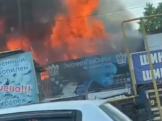 Возгорание авто привело к крупному пожару в нижегородском автосервисе