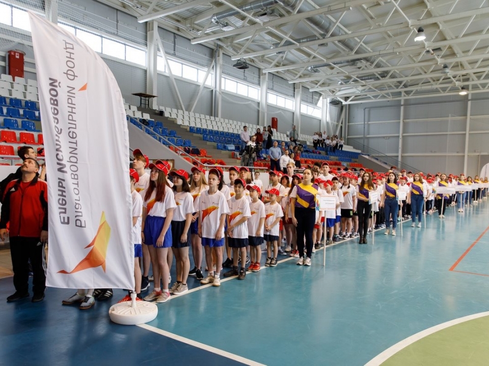 Image for Елена Исинбаева провела отбор юных спортсменов из нижегородских детдомов
