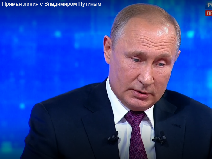 Нижегородская училка разобрала ошибки Владимира Путина во время прямой линии