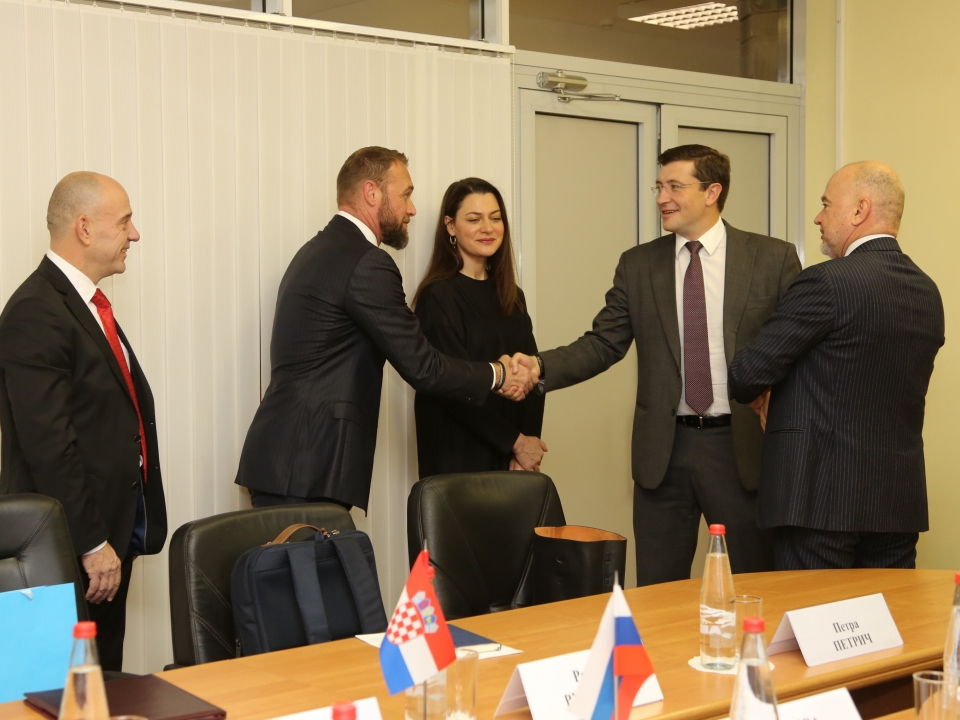 Image for Глеб Никитин: «Визит делегации Хорватии в регион позволит сделать прорыв  в торгово-экономической и  туристической сфере»