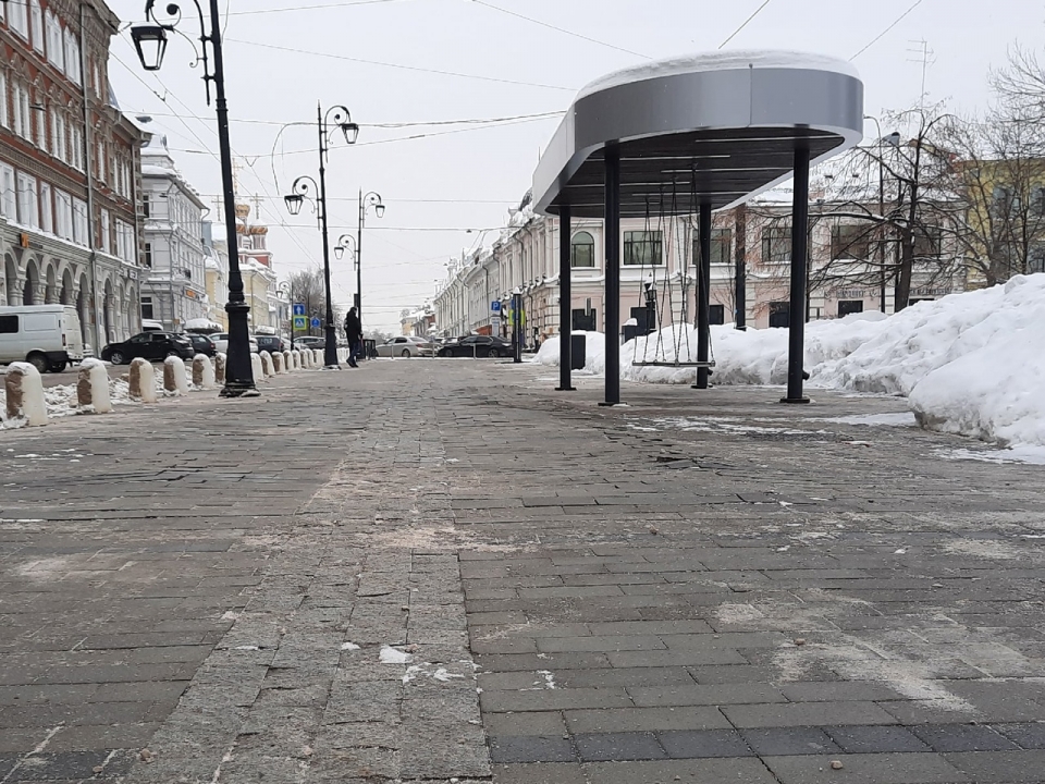 Image for Плитка на площади Маркина в Нижнем Новгороде «пошла волнами»