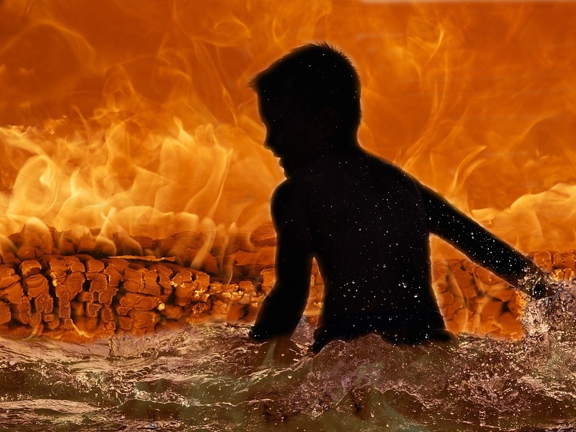 Image for Ребенок обгорел на пожаре в Автозаводском районе
