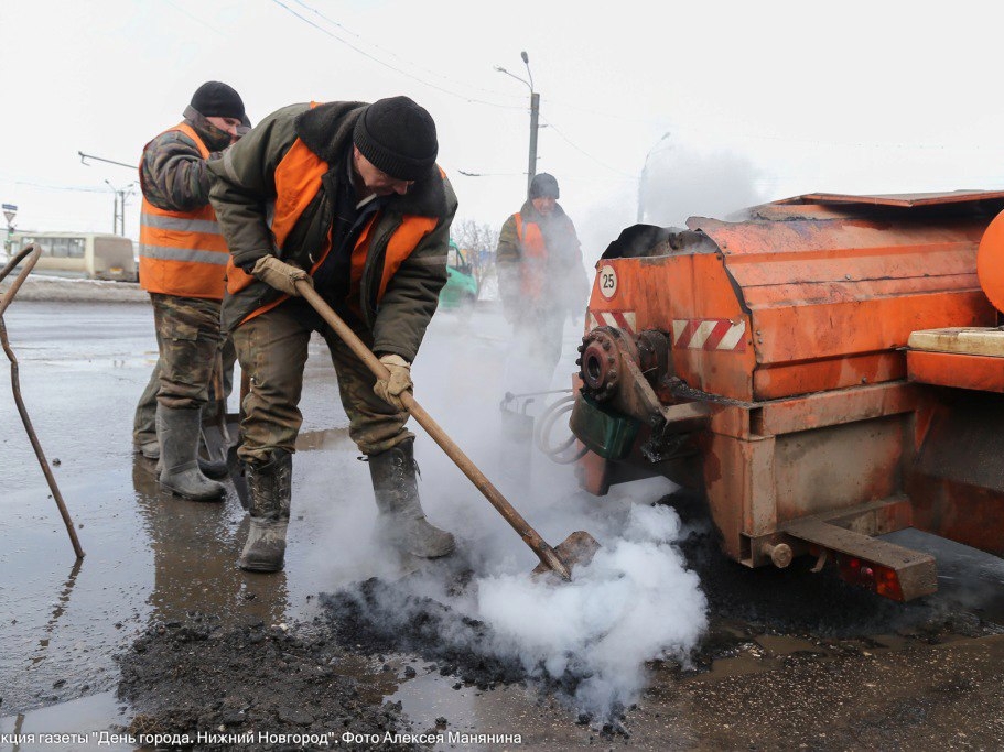 Подрядчики вышли на ремонт дорожных объектов Нижнего Новгорода