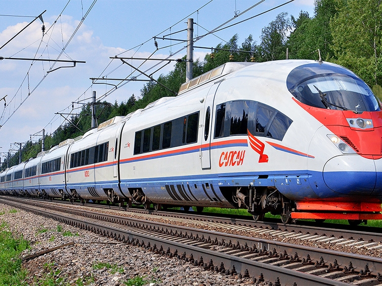 Image for Модернизированный поезд «Сапсан» отправился в первый рейс